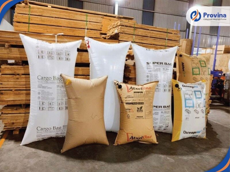 Phân Loại Túi Khí Chèn Container Theo Chất Liệu