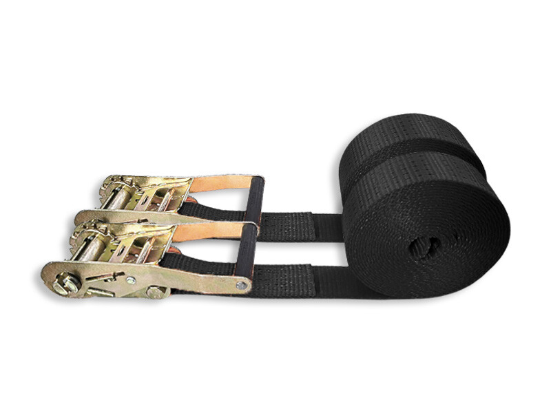 Ứng Dụng Thực Tiễn Dây Tăng Đơ 50mm 3T Màu Đen Cán Nhựa Không Móc