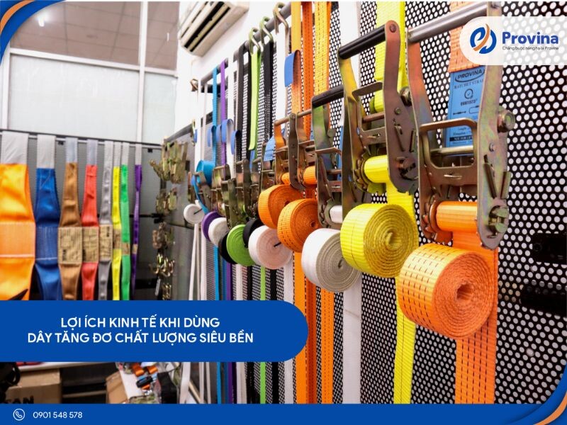 Lợi Ích Kinh Tế Khi Dùng Dây Tăng Đơ Chất Lượng Siêu Bền