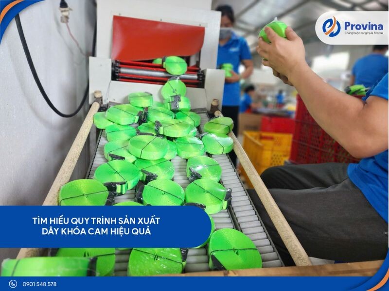 Tìm Hiểu Quy Trình Sản Xuất Dây Khóa Cam Hiệu Quả