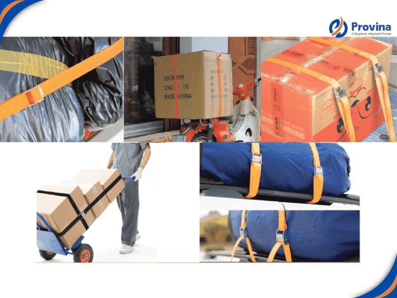 Ứng Dụng Của Dây Khóa Cam Trong Vận Chuyển