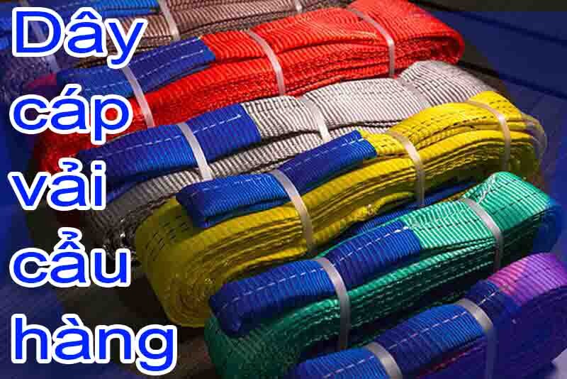 Dây cáp vải cẩu hàng tiếng trung là gì?