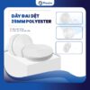 Dây Đai Dệt 25mm Polyester Màu Trắng