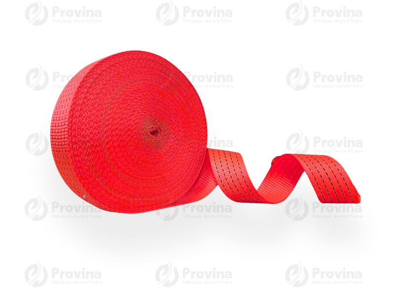 Cấu Tạo Của Dây Đai Dệt 50mm Polyester Màu Đỏ