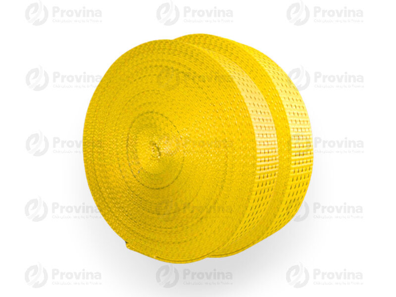 Cấu Tạo Của Dây Đai Dệt 50mm Polyester Màu Vàng