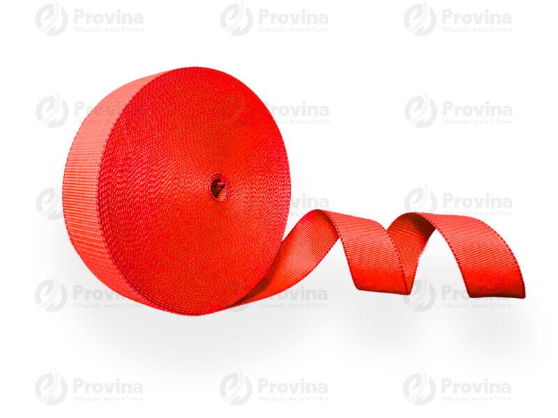 Cấu Tạo Của Dây Đai Dệt 50mm Pp Màu Đỏ