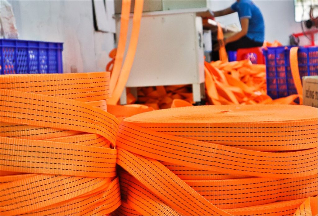 DÂY ĐAI DỆT TẢI TRỌNG 5 TẤN ǀ QUY TRÌNH SẢN XUẤT AN TOÀN