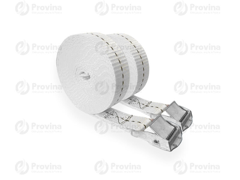 Cấu Tạo Của Dây Khóa Cam 25mm Màu Trắng