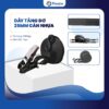 Dây Tăng Đơ 25mm Cán Nhựa Màu Đen Móc S