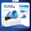 Dây Tăng Đơ 25mm Cán Nhựa Màu Xanh Móc S