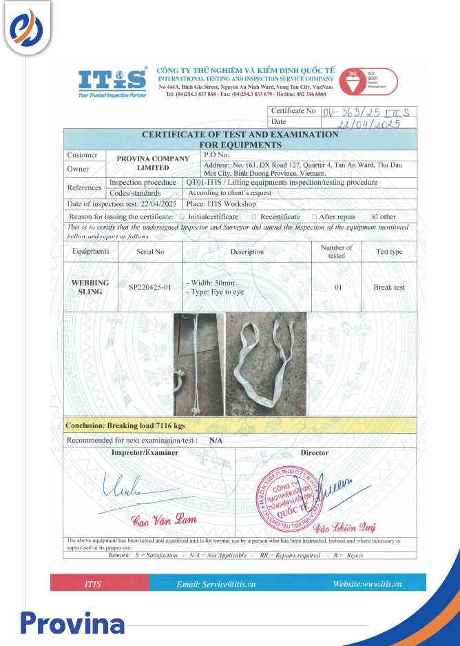 Giấy Kiểm Định 10