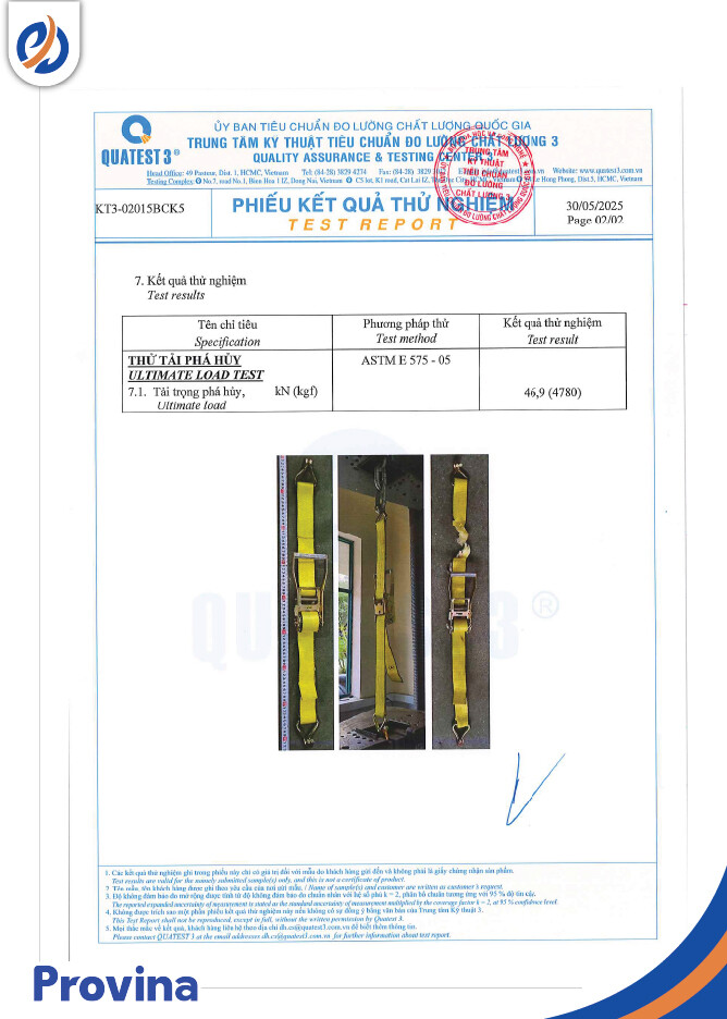 Giấy Kiểm Định 13