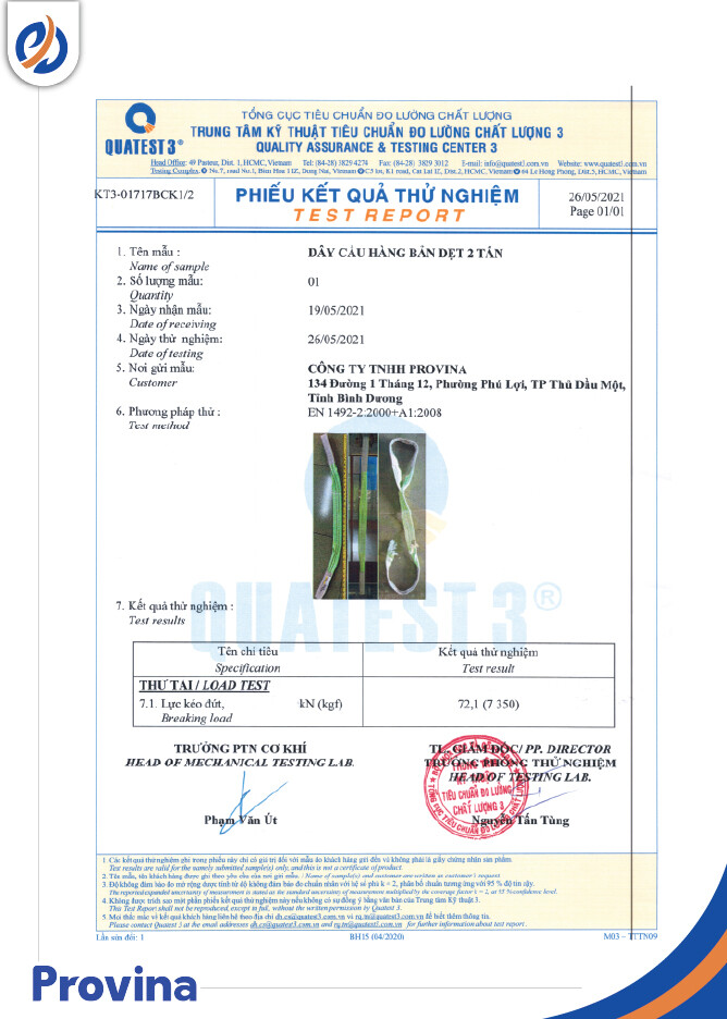 Giấy Kiểm Định 3