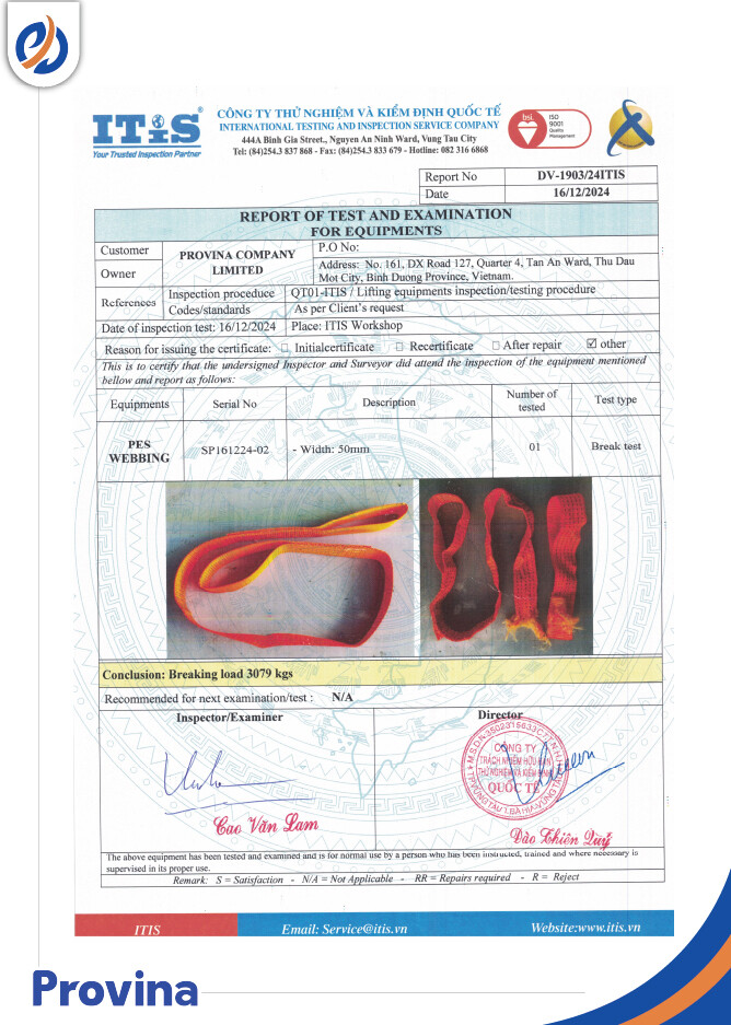 Giấy Kiểm Định 9