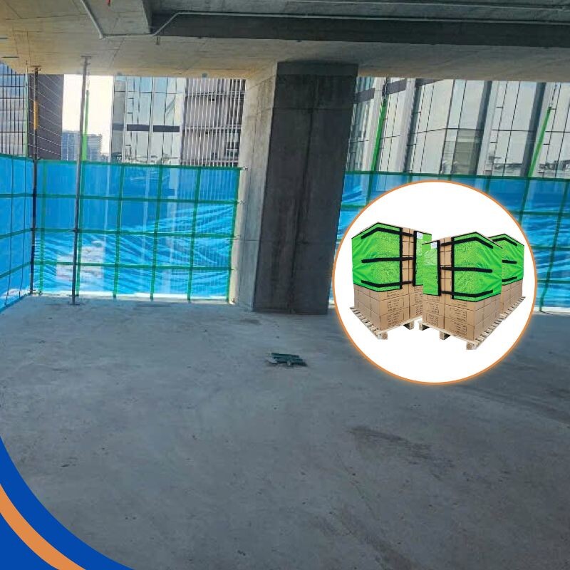 Green Pallet Wrap Net