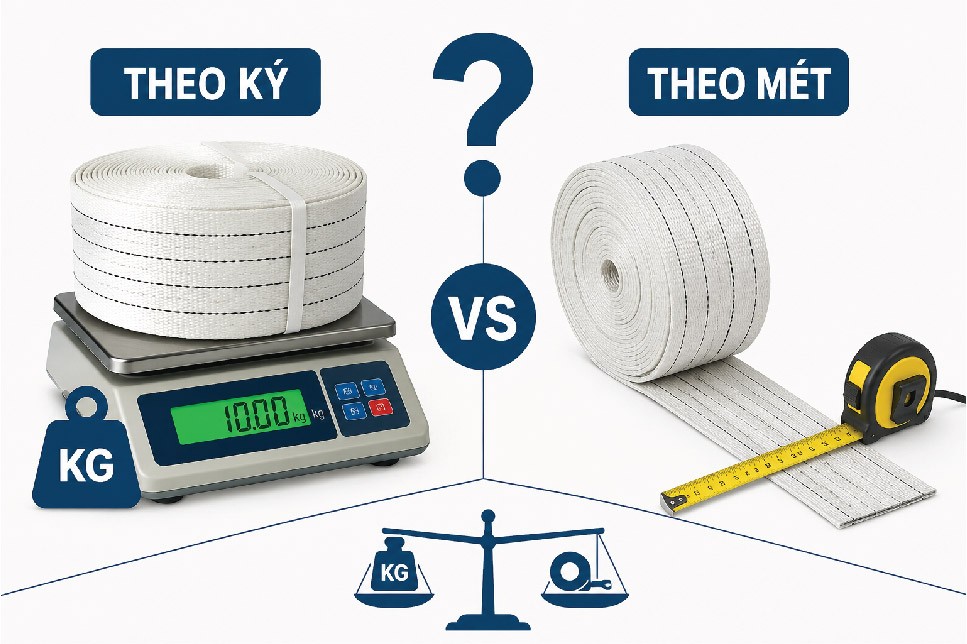 Nên Mua Dây Đai Dệt Theo Ký Hay Mét? Cách Lựa Chọn Tiết Kiệm Và Hiệu Quả Nhất
