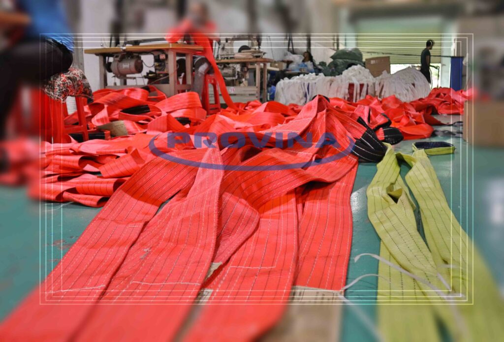 [Có Thể Bạn Chưa Biết] Đặc Điểm Nhận Dạng Dây Cáp Vải Cẩu Hàng 5 Tấn