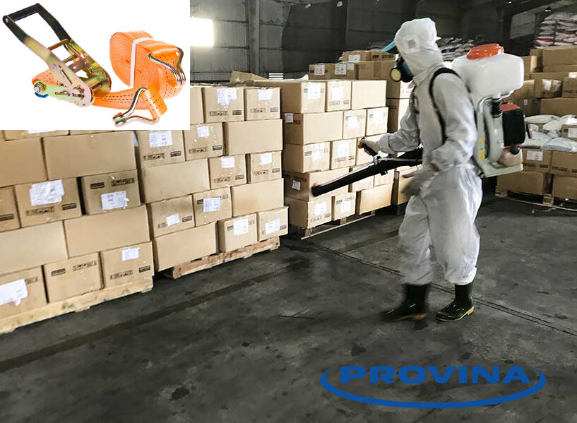 Khử Trùng Dây Chằng Hàng Để Ngăn Chặn Sự Lây Truyền Của Vi Rút COVID-19