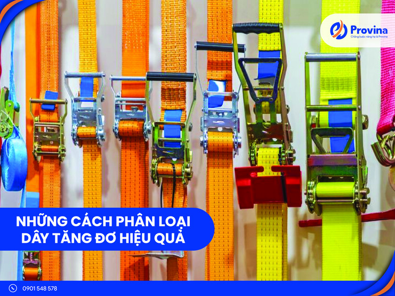 Phân Loại Dây Tăng Đơ Chằng Hàng Phổ Biến Trên Thị Trường