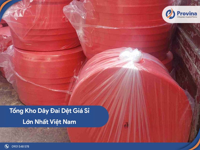 Tổng Kho Dây Đai Dệt Giá Sỉ Lớn Nhất Việt Nam