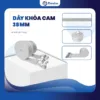 Dây Khóa Cam 38mm Màu Trắng